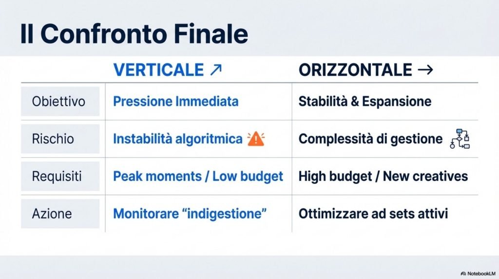 Non c’è una strada migliore, ma c’è solamente quella più adatta al tuo caso.